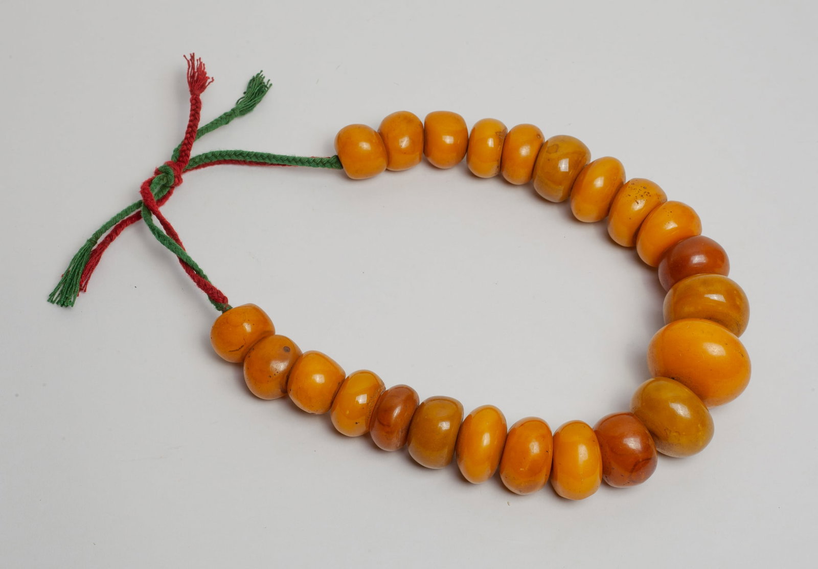 Chinese/ Tibetan Large Beads: A string of Chinese / Tibetan large beads. Size varies.