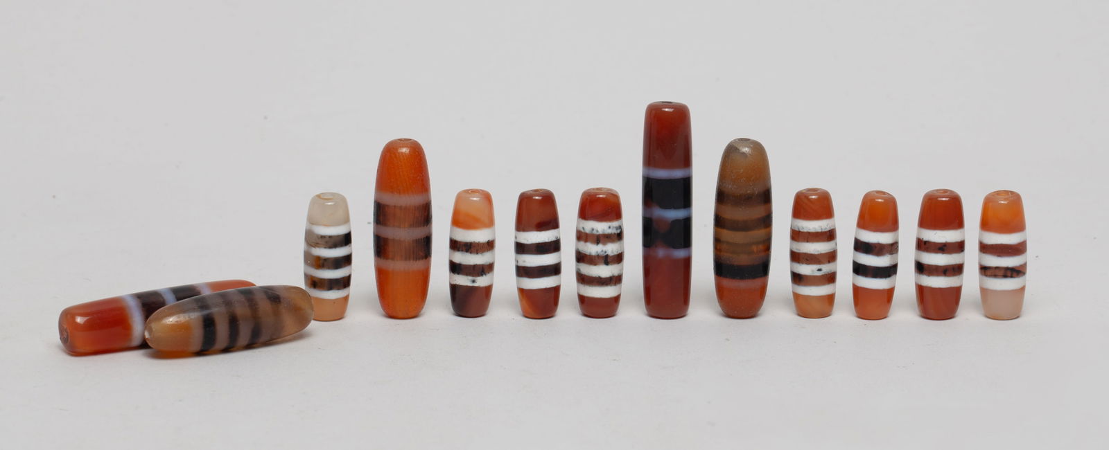 Estate Chinese/ Tibetan Dzi Beads (1 of 9)