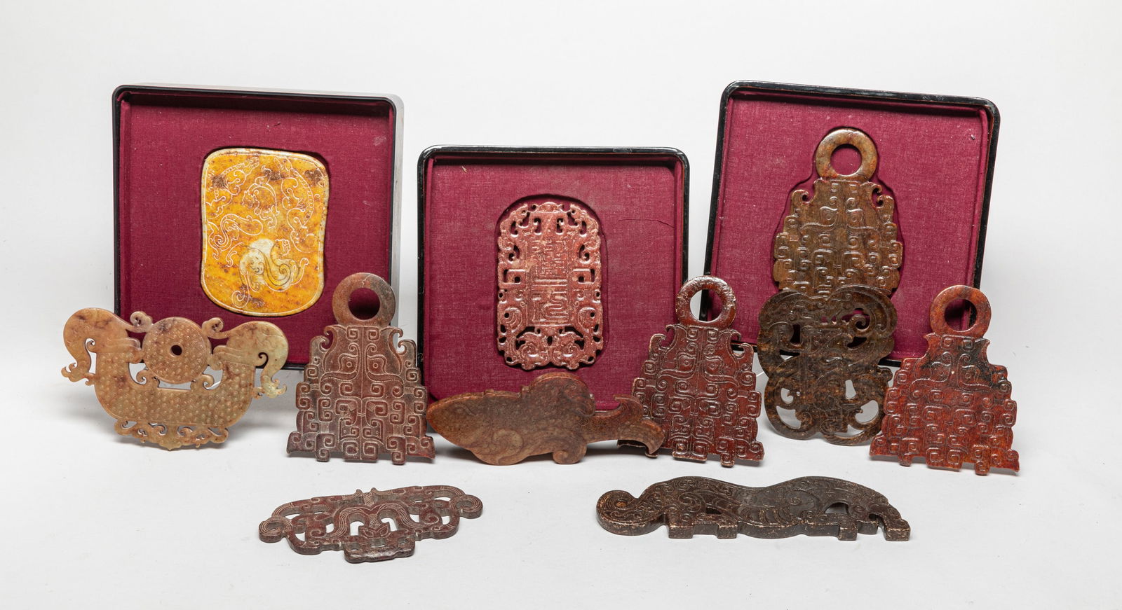 Estate Chinese Jade / Hard Stone Carvings (1 of 14)