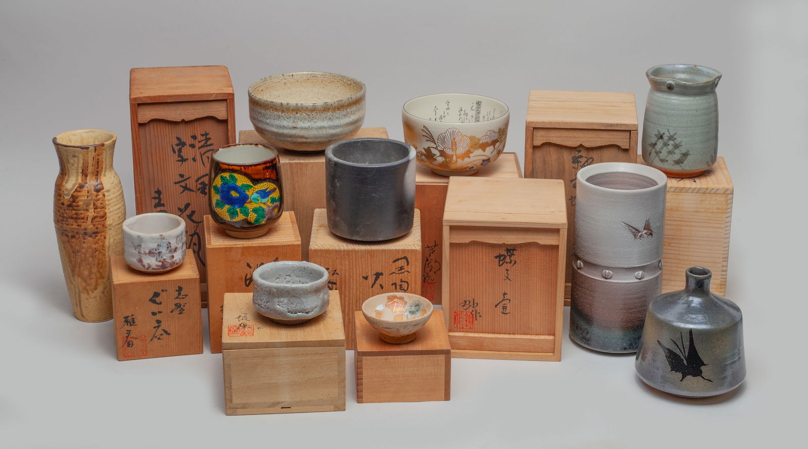 Vintage Japanese Porcelain Tea Set (1 of 7)