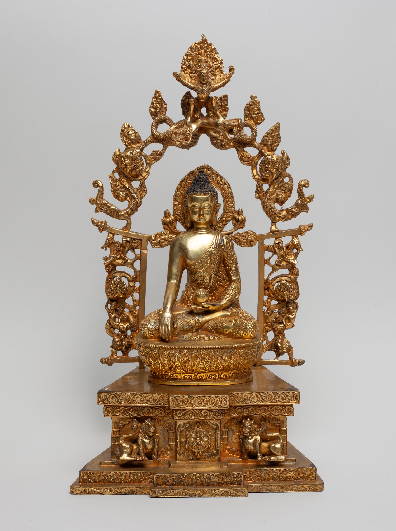 Large Chinese Export Bronze Buddha (1 of 13)