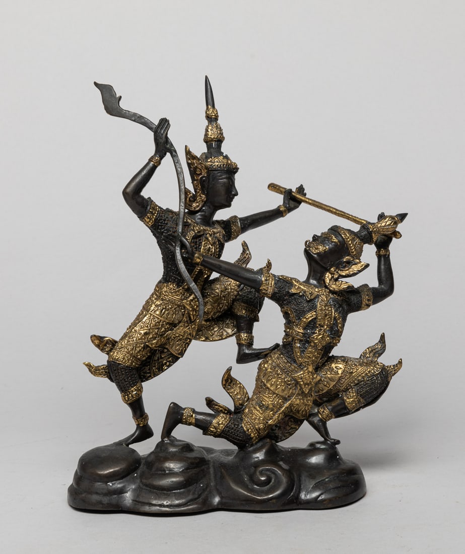 Thailand Bronze Sculpture of Buddha (1 of 13)