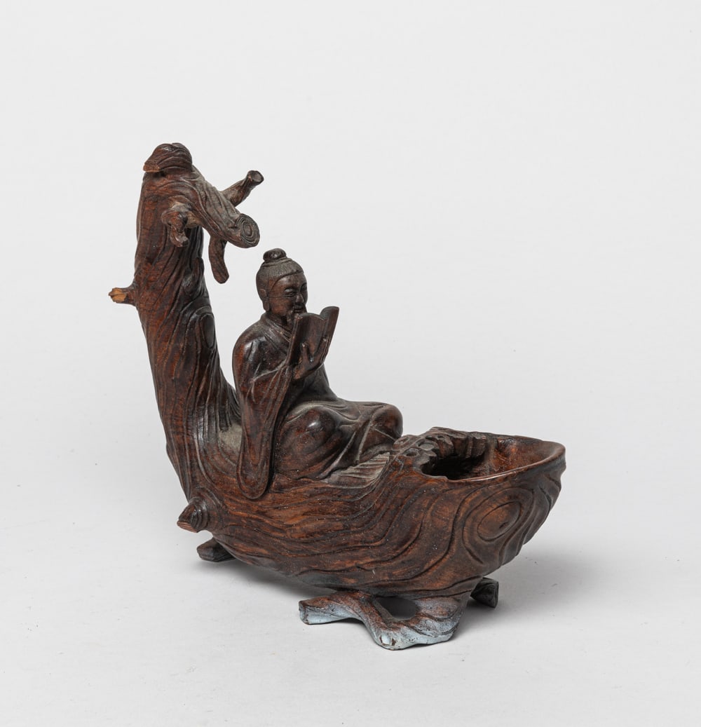 Chinese Export Wood Sculpture (1 of 9)