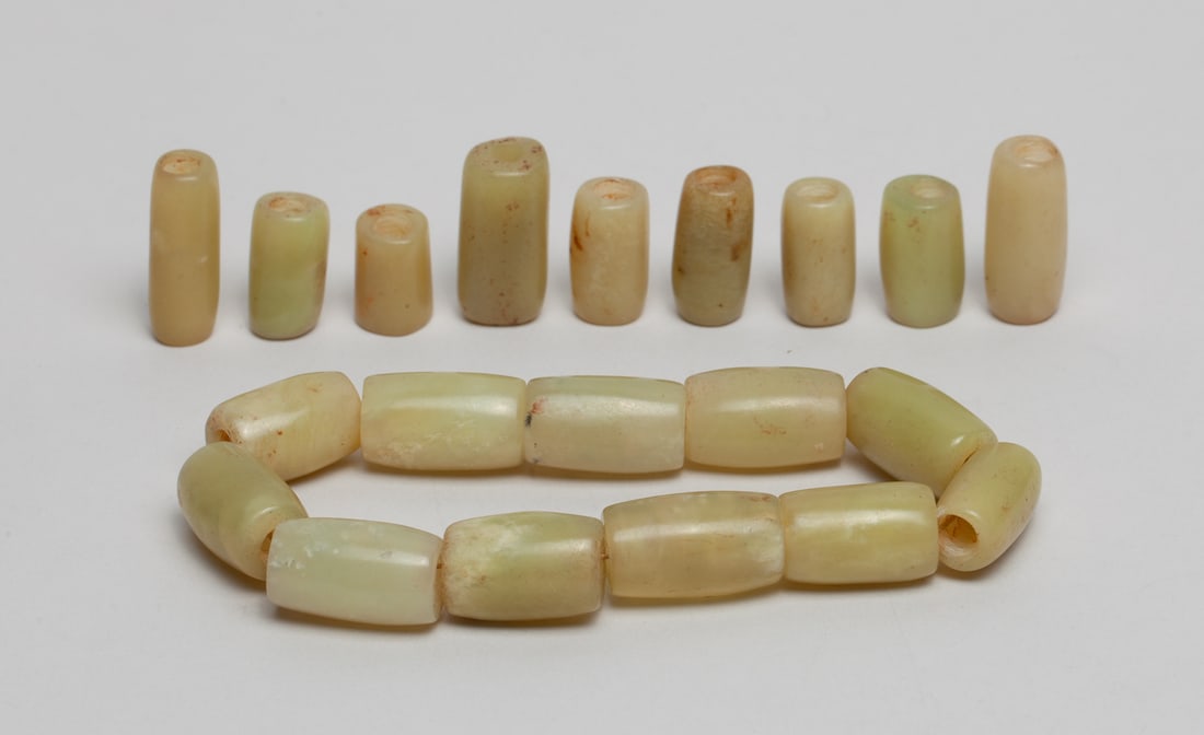 Chinese Jade/ Hard Stone Beads (1 of 15)