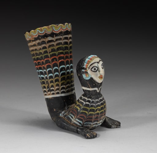 Roman/ Egypt Type Glass Vase (1 of 8)