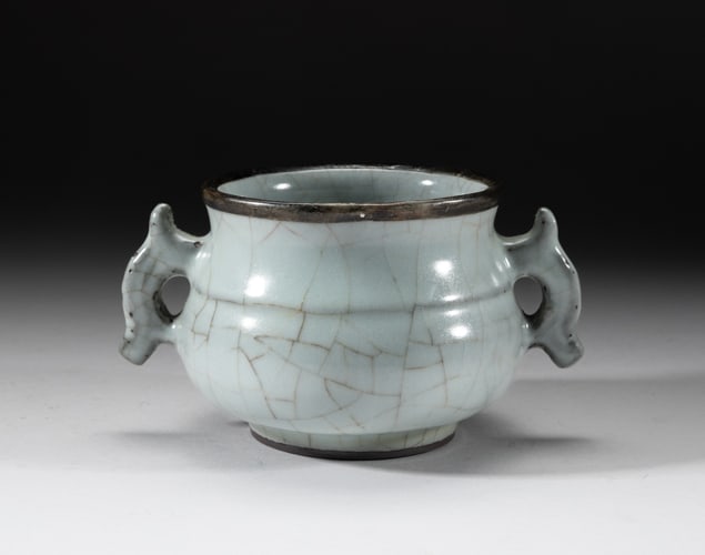 Chinese Guan Type Porcelain Censer (1 of 11)