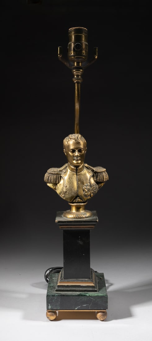 France Sculpture of Napoleon Lamp (1 of 10)