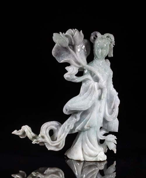 Chinese Jade Jadeite Figure (1 of 12)