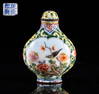 Chinese Enameled on Copper Snuff Bottle