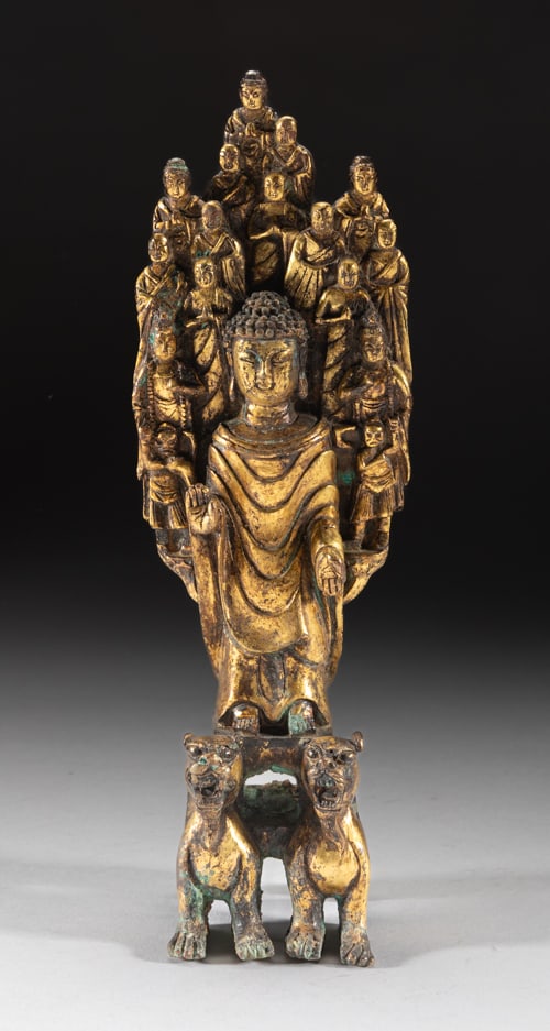 Special Chinese Gilt Bronze Buddha (1 of 11)