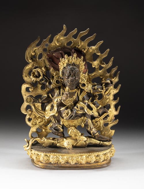 Chinese Gilt Bronze Large Buddha (1 of 13)