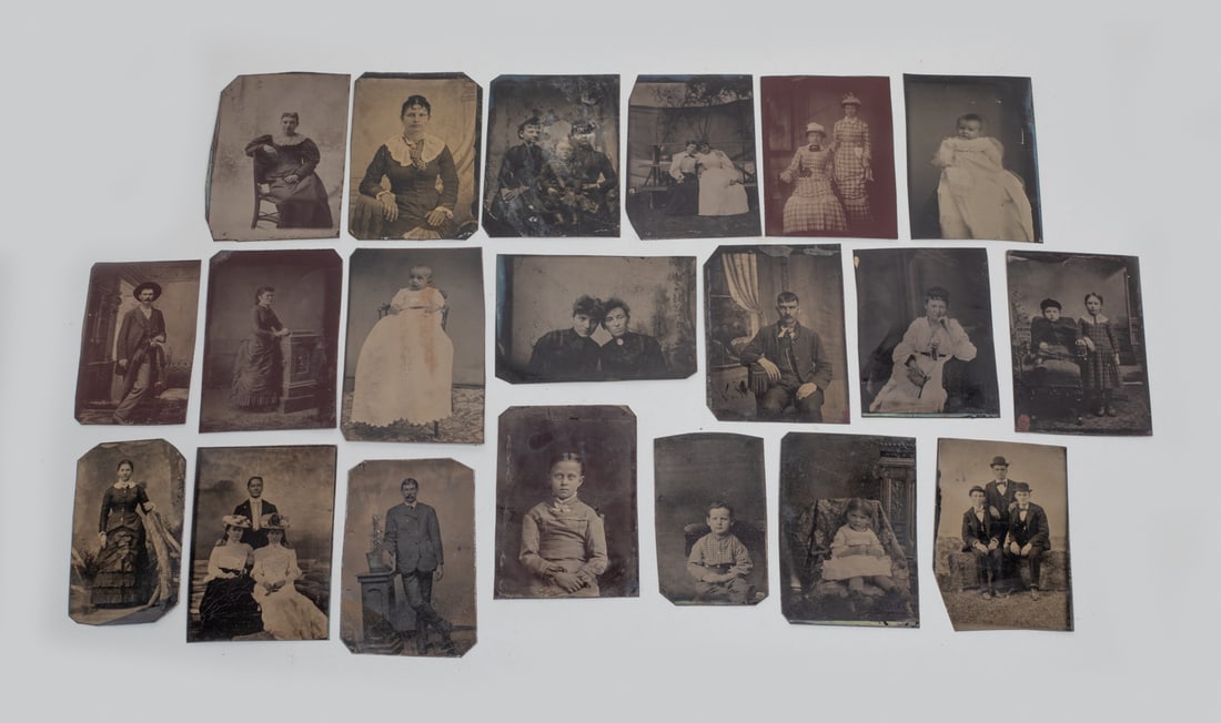Estate Antique Tin Type Photos (1 of 10)