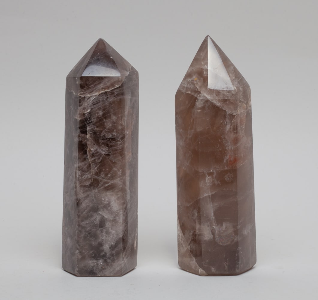 Two Art Rock Crystal Point Sculptures (1 of 11)