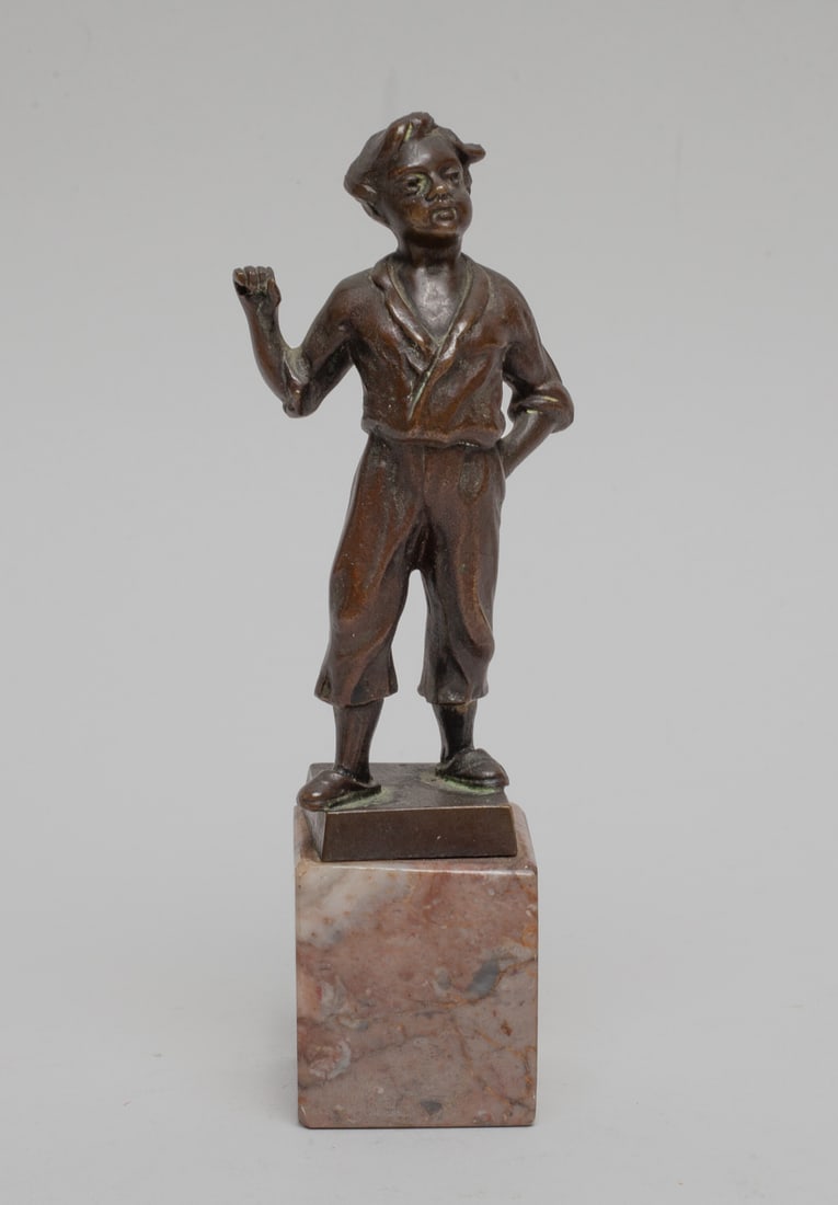 Continental Old Bronze Table Sculpture (1 of 10)