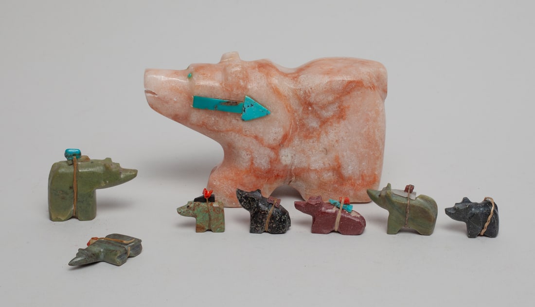 Collectible Zuni Fetish Stone Carvings (1 of 14)