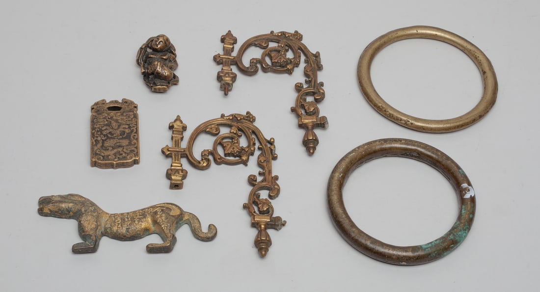 Estate Chinese/ Continental Bronze Pieces (1 of 14)