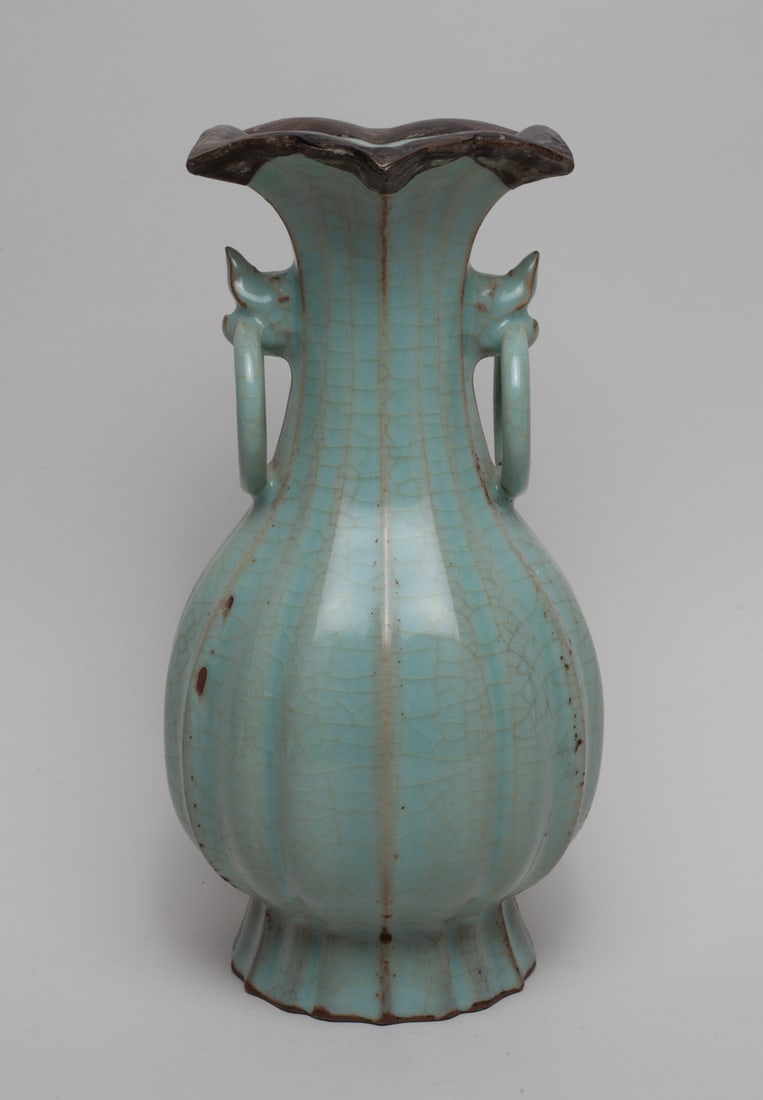 Chinese Pale Celadon Porcelain Vase (1 of 12)