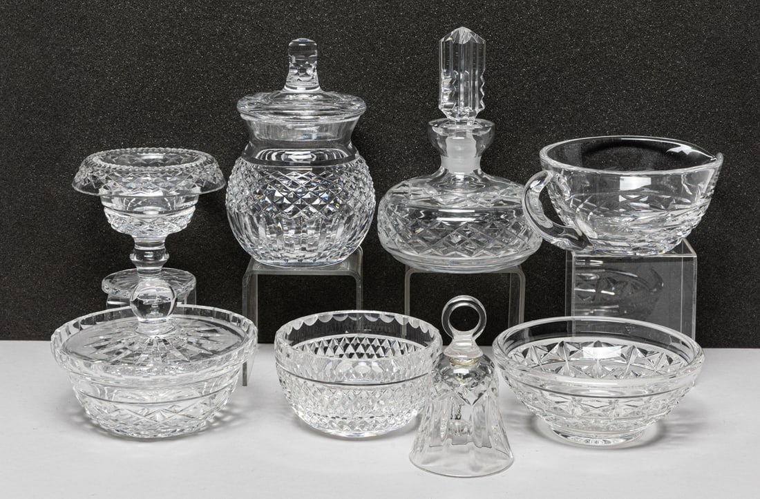 Set Vintage Waterford Crystal Glass Pieces (1 of 10)