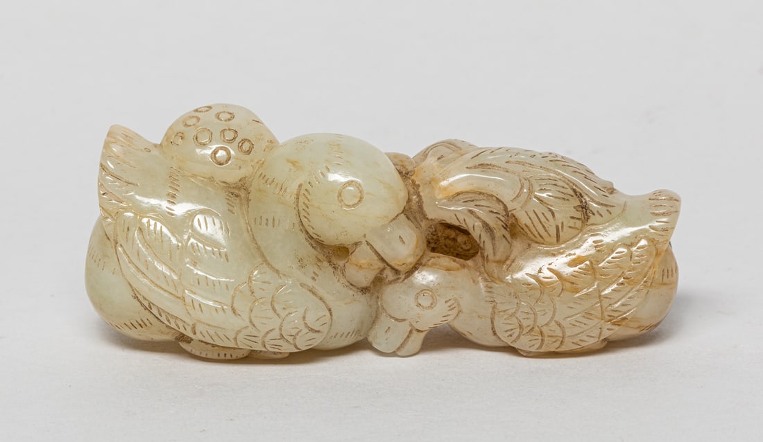 Large Chinese Russet Jade Sculpture (1 of 11)