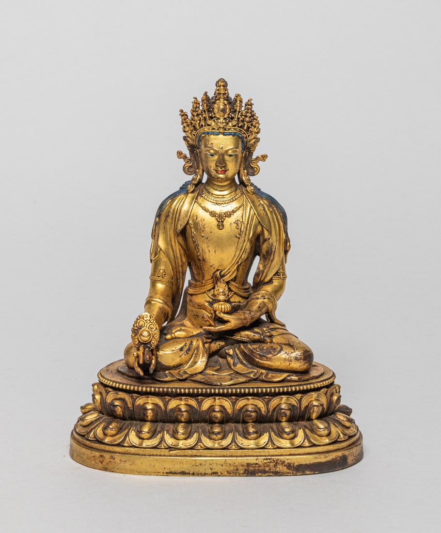 Chinese Gilt Bronze Buddha (1 of 13)