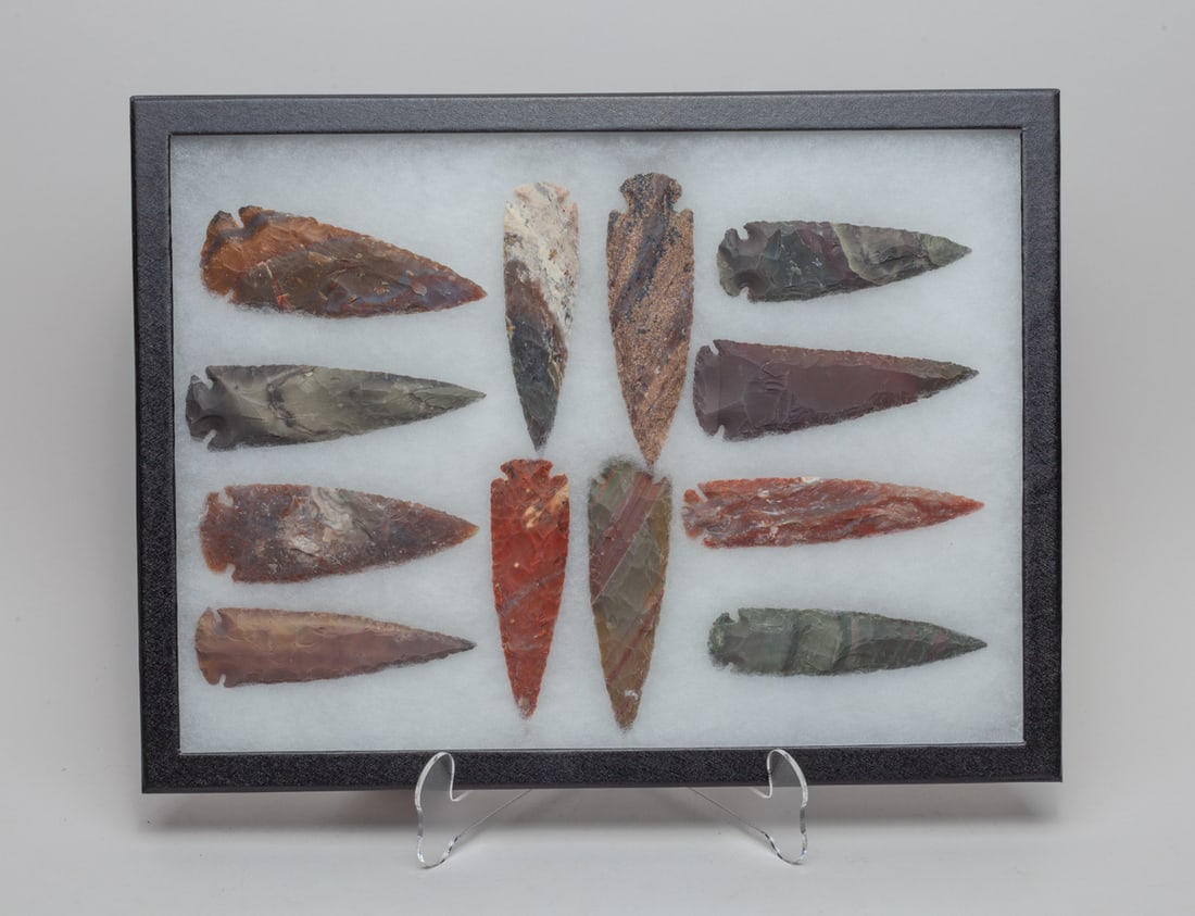 American Indian Type Stone Spears (1 of 11)