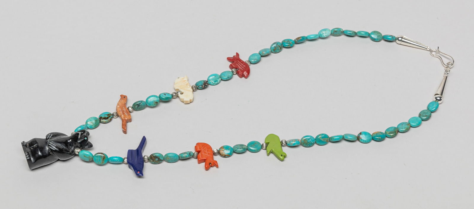 Zuni Fetish Gemstone Necklace (1 of 11)