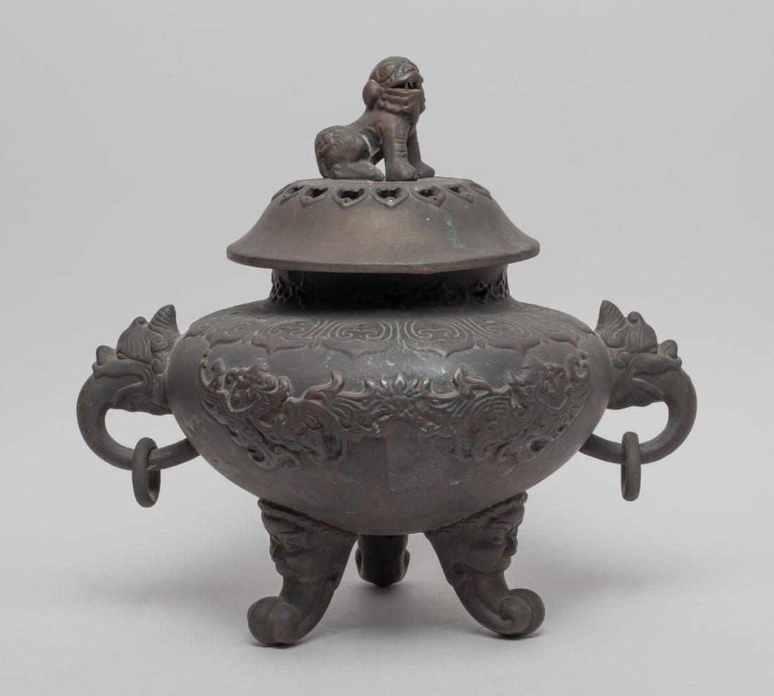 Japanese Meiji Type Large Censer (1 of 10)
