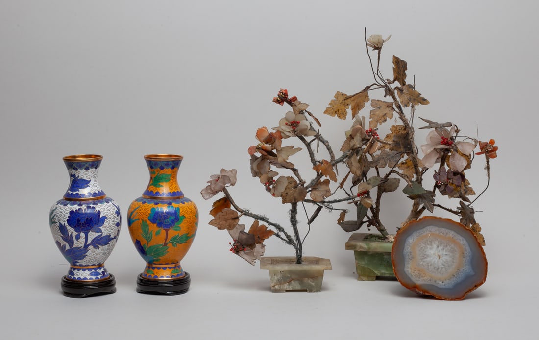 Chinese Cloisonne & Bonsai Sets (1 of 17)