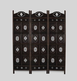 Collectible Asian Wood Screen