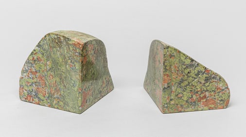 Collectible Jasper Book Ends