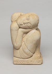 Mid-century Stone Sculpture