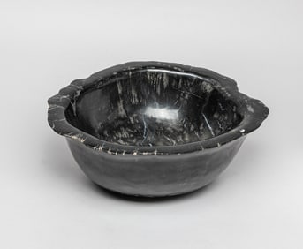 Massive Petrified Wood Bowl