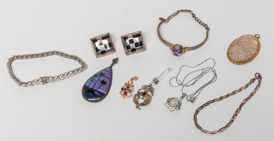 Estate Set Silver Jewelry