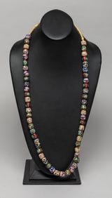Glass Trade Beads Necklace
