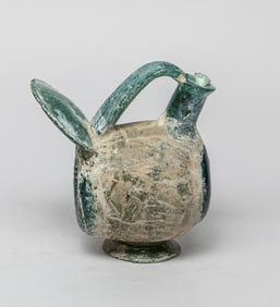 Roman Type Glass Pot