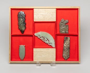 Estate Chinese Jade Carvings