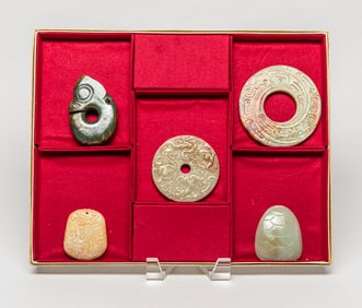 Estate Chinese Jade Carvings