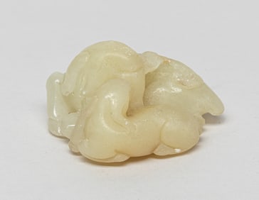 Chinese Jade Carved Toggle