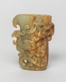 Chinese Russet Jade Vase