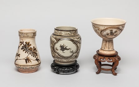 Chinese Cizhou Ware Porcelains