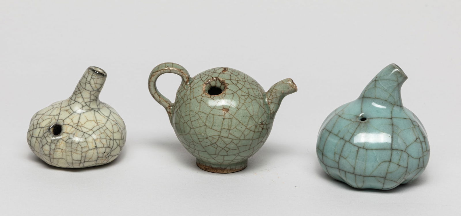 Chinese Ge Ware Porcelain Water Pots (1 of 9)