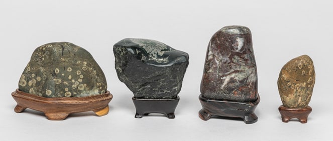 Set Antique Chinese Scholar Stones