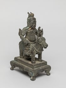Chinese Metal Buddha Of Kuandi