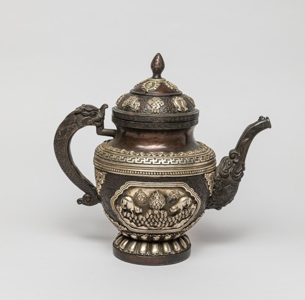 Chinese/ Tibetan Temple Used Pot (1 of 13)