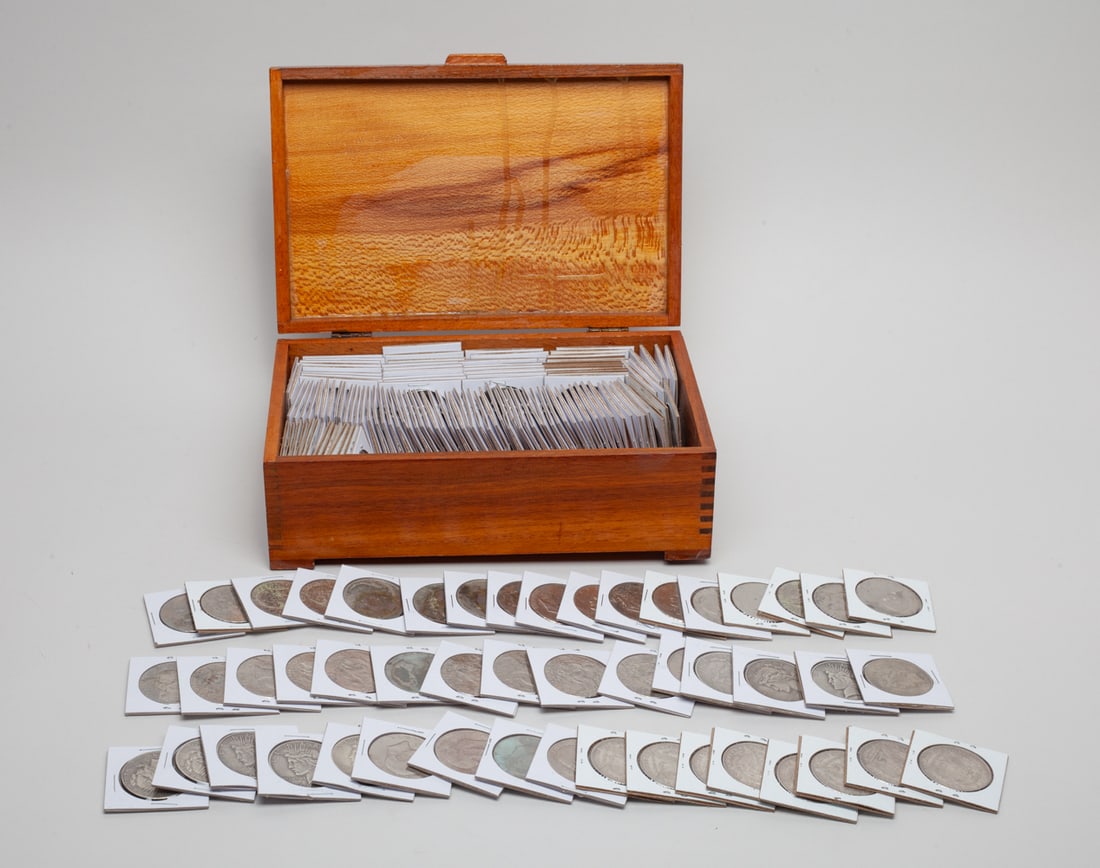 Estate Large Box of Decor Coins (1 of 14)