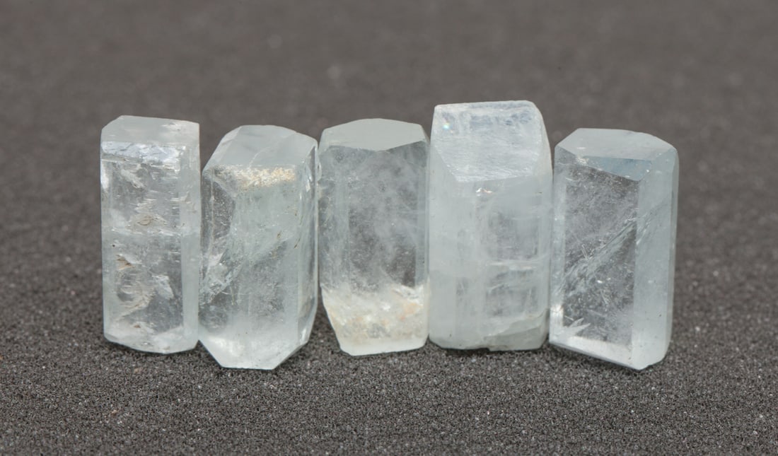 Set High Quality Aquamarine Stones (1 of 10)