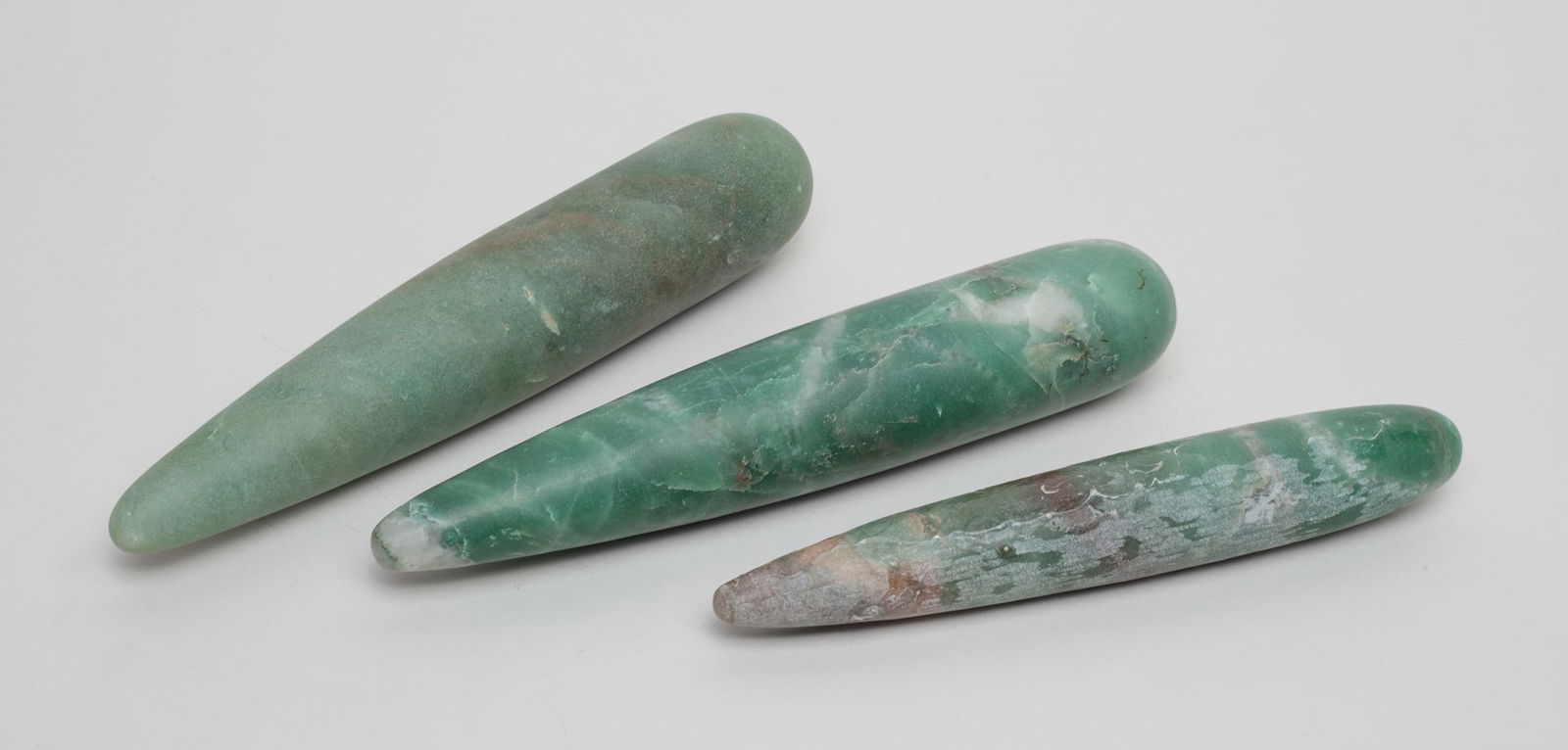 Three Pre-columbian Type Jade Tools (1 of 13)