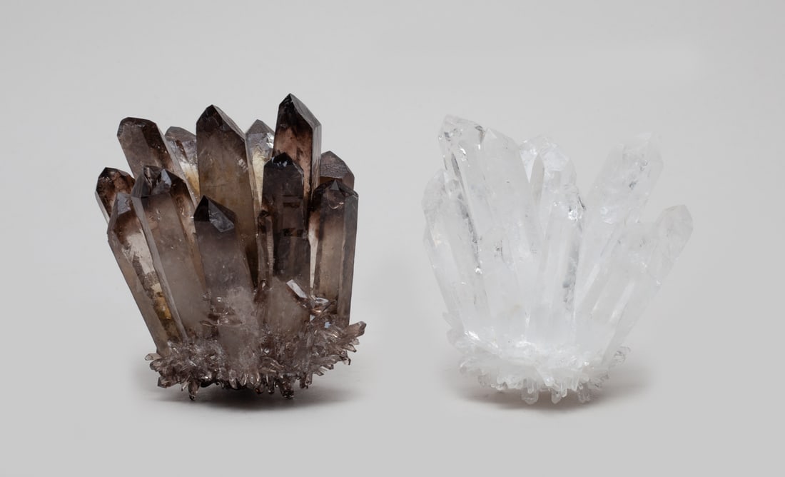 Two House Decor of Rock Crystal Cluster Cave (1 of 10)