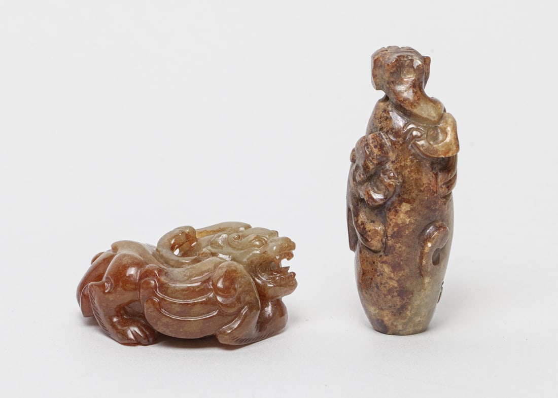 Chinese Russet Jade Carvings (1 of 16)