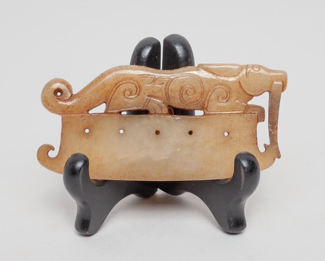 Chinese Jade Axe w/ Stand (1 of 10)